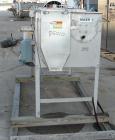 Used Stainless Steel Brown International Corp Twin Shaft Paddle Style Continuous Mixer, Model 1000