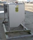 Used Stainless Steel Brown International Corp Twin Shaft Paddle Style Continuous Mixer, Model 1000