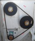 Used Stainless Steel Brown International Corp Twin Shaft Paddle Style Continuous Mixer, Model 1000