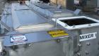 Used Stainless Steel Brown International Corp Twin Shaft Paddle Style Continuous Mixer, Model 1000
