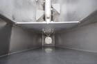 Used- Stainless Steel Brown International Corp Twin Shaft Paddle Style Continuous Mixer, Model 1000