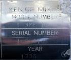 Used Chemineer Kenics Fixed Element Static Mixer, Model 4-KMS-10, Stainless Steel. Approximate 4