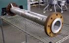 Used Chemineer Kenics Fixed Element Static Mixer, Model 4-KMS-6, Stainless Steel. Approximate 4