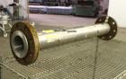 Used Chemineer Kenics Fixed Element Static Mixer, Model 4-KMS-6, Stainless Steel. Approximate 4