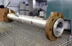 Used Chemineer Kenics Fixed Element Static Mixer, Model 4-KMS-6, Stainless Steel. Approximate 4