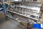 Used GEM Equipment Continuous Mixer, Stainless Steel. Clamshell non-jacketed chamber approximate 16