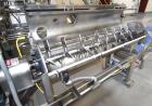 Used GEM Equipment Continuous Mixer, Stainless Steel. Clamshell non-jacketed chamber approximate 16