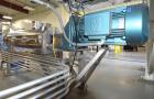 Used GEM Equipment Continuous Mixer, Stainless Steel. Clamshell non-jacketed chamber approximate 16