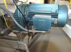 Used-GEM Equipment Continuous Mixer, Stainless Steel. Clamshell non-jacketed chamber approximate 16