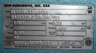 Used GEM Equipment Continuous Mixer, Stainless Steel. Clamshell non-jacketed chamber approximate 16