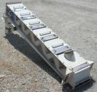 Used Kice Multi-Aspirator, Model 6E12, Carbon Steel. Approximately 12’’ wide with 5 slides. Top air outlet, top product inlet, bottom product outlet. Rated approximately 1000 pounds an hour.