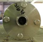 Used Koch-Glitsch Static Mixer, Type SMX, Stainless Steel. (4) Mixing elements, approximate 2-1/2