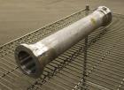 Used Koch-Glitsch Static Mixer, Type SMX, Stainless Steel. (6) Mixing elements, approximate 3-1/2