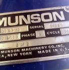 Used Munson Rotary Continuous Mixer
