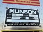 Munson Rotary Batch Mixer, Model 700-TH-15-SS