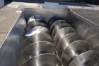 Used Dual Shaft Continuous Screw Blender