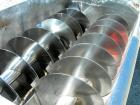 Used Dual Shaft Continuous Screw Blender