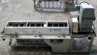 Used Dual Shaft Continuous Screw Blender, 304 Stainless Steel. (2) 8