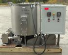 Used Oakes Slurry Mixer, Model 40'' SM, 200 Gallon (1,000 Pound) Capacity, 304 Stainless Steel. Non-jacketed tank, 40
