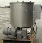 Used Oakes Slurry Mixer, Model 40'' SM, 200 Gallon (1,000 Pound) Capacity, 304 Stainless Steel. Non-jacketed tank, 40