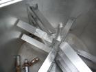 Used Oakes Slurry Mixer, Model 40'' SM, 200 Gallon (1,000 Pound) Capacity, 304 Stainless Steel. Non-jacketed tank, 40
