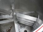 Used Oakes Slurry Mixer, Model 40'' SM, 200 Gallon (1,000 Pound) Capacity, 304 Stainless Steel. Non-jacketed tank, 40