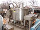 USED: Oakes continuous slurry mixer, model 60SMVJ40H, stainless steel. 440 gallon jacketed tank, 60