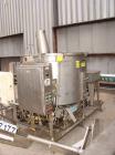 USED: Oakes continuous slurry mixer, model 60SMVJ40H, stainless steel. 440 gallon jacketed tank, 60