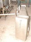 USED: Oakes continuous slurry mixer, model 60SMVJ40H, stainless steel. 440 gallon jacketed tank, 60