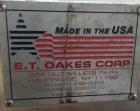 Used Stainless Steel Oakes Continuous Mixer, Model 8MB501