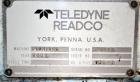 Used- Teledyne Readco Batch Type Pin Mixer, Model TR8-8, 316 Stainless Steel. 8