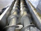 Used S. Howes Jacketed Cooling Conveyor, Model 9TS12-J