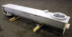 Used AMMAG Continuous Paddle Mixer, Model SCHN 350, 304 Stainless Steel. Trough approximate 106