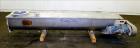 Used AMMAG Continuous Paddle Mixer, Model SCHN 350, 304 Stainless Steel. Trough approximate 106
