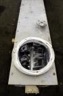 Used AMMAG Continuous Paddle Mixer, Model SCHN 350, 304 Stainless Steel. Trough approximate 106