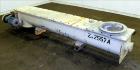 Used AMMAG Continuous Paddle Mixer, Model SCHN, 304 Stainless Steel. Trough approximate 106