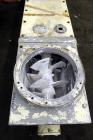 Used AMMAG Continuous Paddle Mixer, Model SCHN, 304 Stainless Steel. Trough approximate 106
