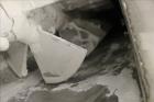Used AMMAG Continuous Paddle Mixer, Model SCHN, 304 Stainless Steel. Trough approximate 106