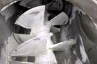 Used AMMAG Continuous Paddle Mixer, Model SCHN, 304 Stainless Steel. Trough approximate 106