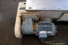 Used AMMAG Continuous Paddle Mixer, Model SCHN, 304 Stainless Steel. Trough approximate 187