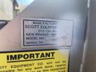 Used Scott Equipment Model HSB1284SS Continuous Pin Mixer