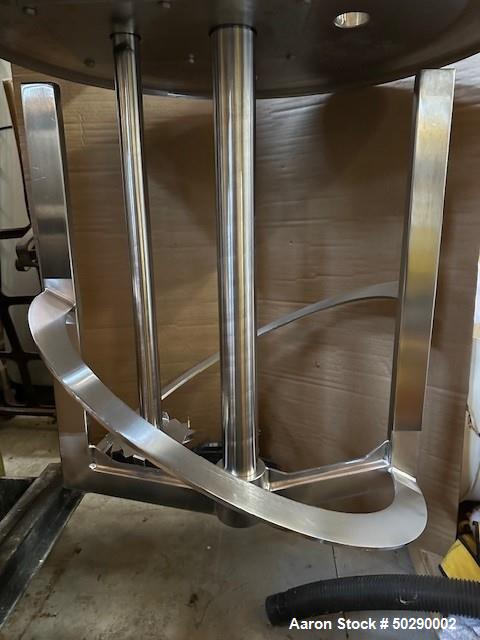 Used MXD Dual Shaft Disperser – 5 HP/10 HP, 50 Gallon Vat, Sparger & Temp Ports, 2019