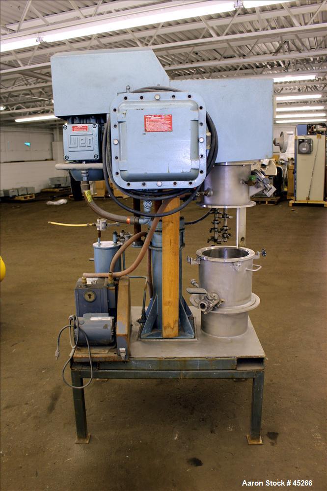 Used Stainless Steel Bowers Vacuum Orbital Shaft Processor, Model 10L O.S.P.