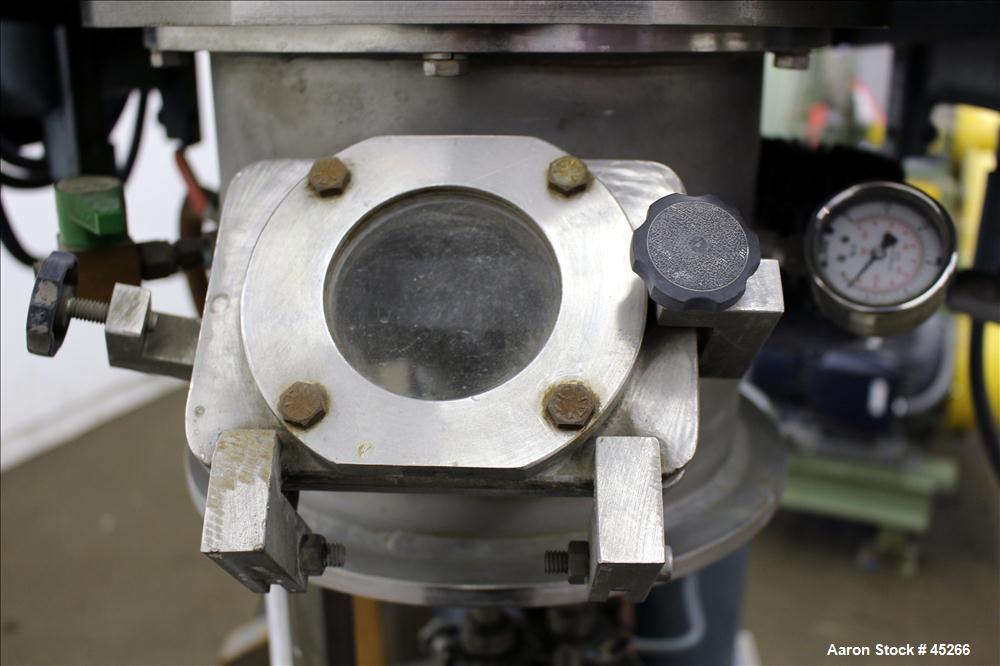 Used Stainless Steel Bowers Vacuum Orbital Shaft Processor, Model 10L O.S.P.