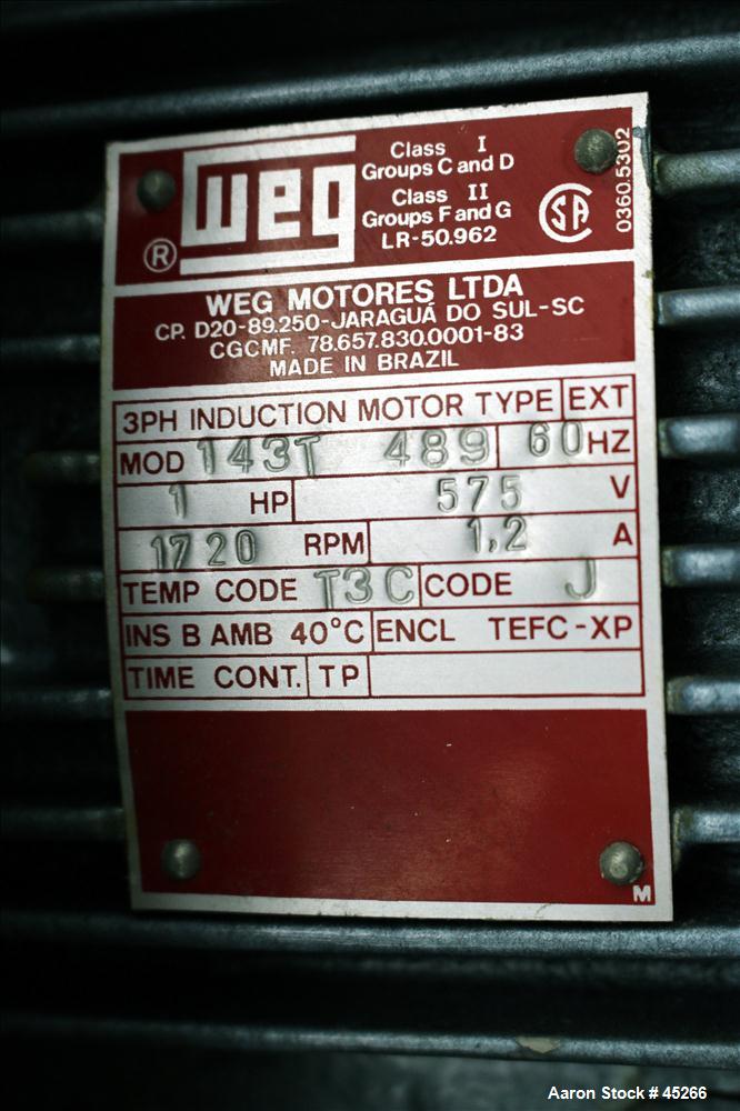 Used Stainless Steel Bowers Vacuum Orbital Shaft Processor, Model 10L O.S.P.