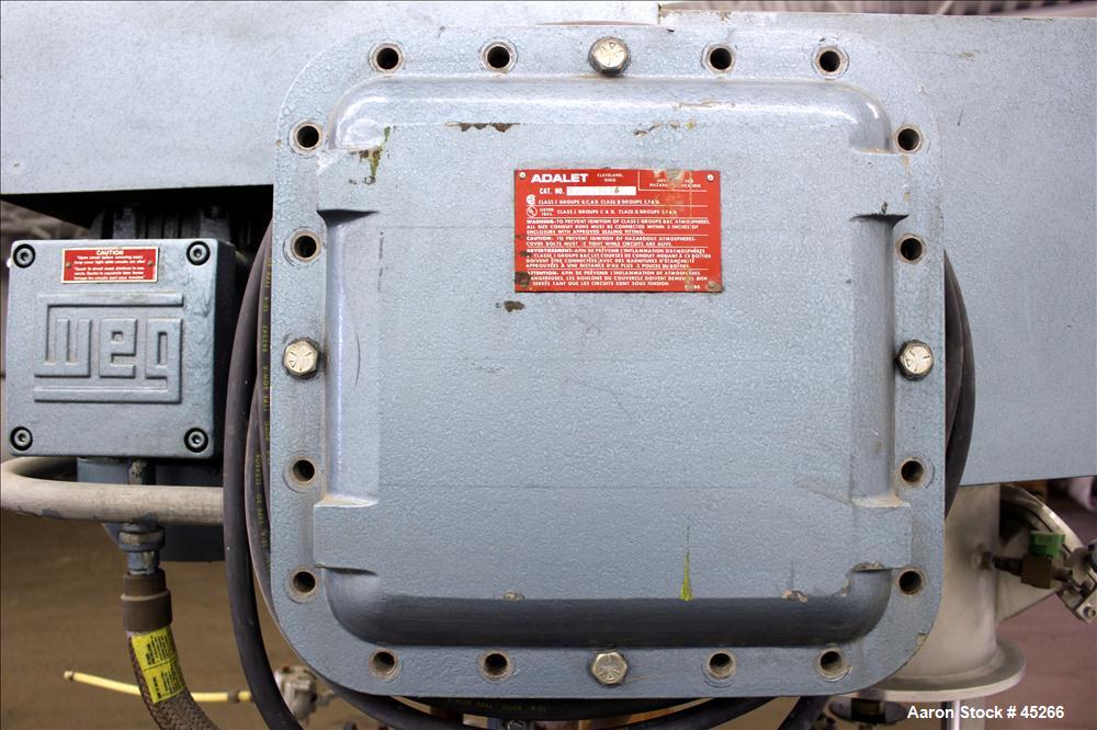 Used Stainless Steel Bowers Vacuum Orbital Shaft Processor, Model 10L O.S.P.