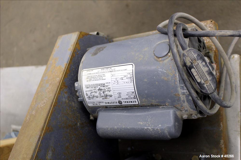 Used Stainless Steel Bowers Vacuum Orbital Shaft Processor, Model 10L O.S.P.