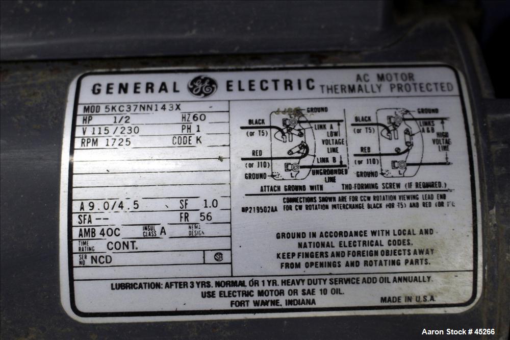 Used Stainless Steel Bowers Vacuum Orbital Shaft Processor, Model 10L O.S.P.