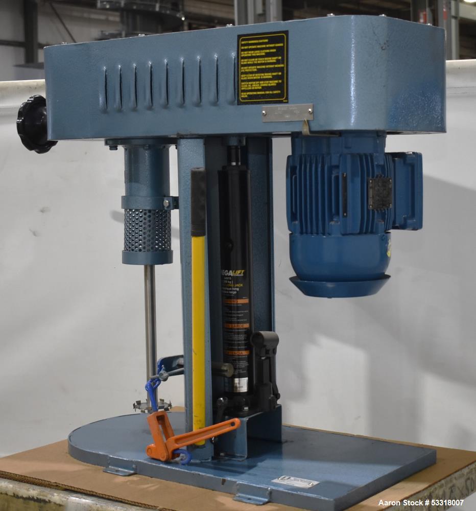 Used Dantco Benchtop Disperser – 1 HP, High-Speed, Hydraulic Lift, Stand Mounted