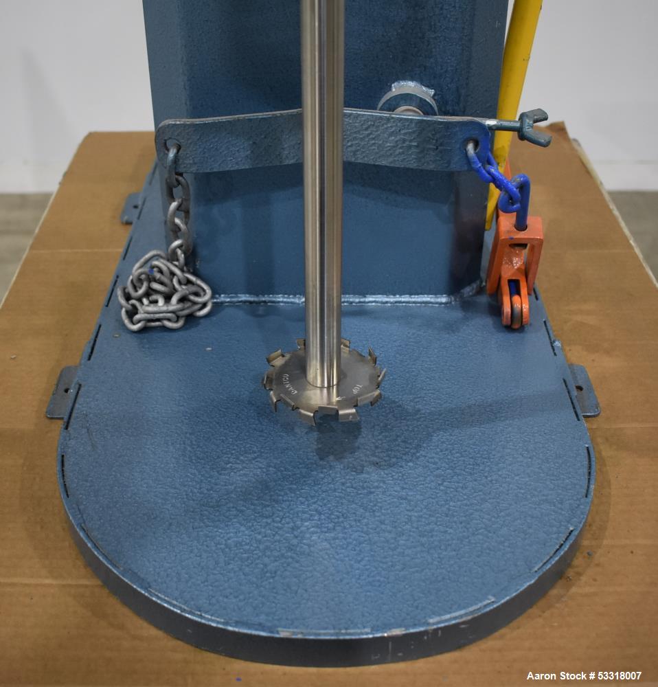 Used Dantco Benchtop Disperser – 1 HP, High-Speed, Hydraulic Lift, Stand Mounted